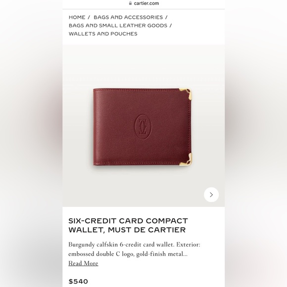 CARTIER WALLLET - Picture 6 of 12